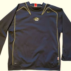 Nike Mizzou Black & Gold Pullover